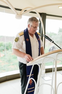 Wedding ceremony by Dr. Gerrit Rademeyer in Carolina