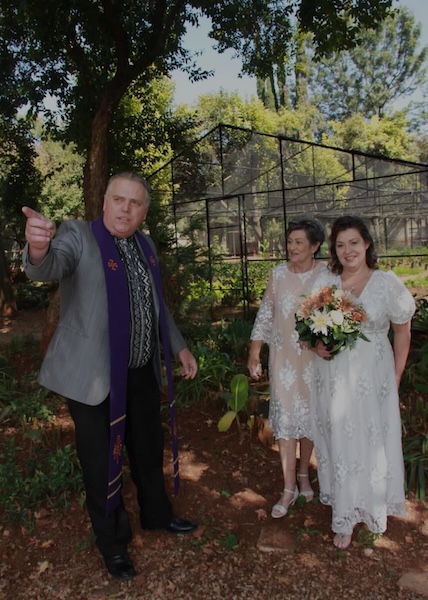 Wedding ceremony by Dr. Gerrit Rademeyer in Carolina