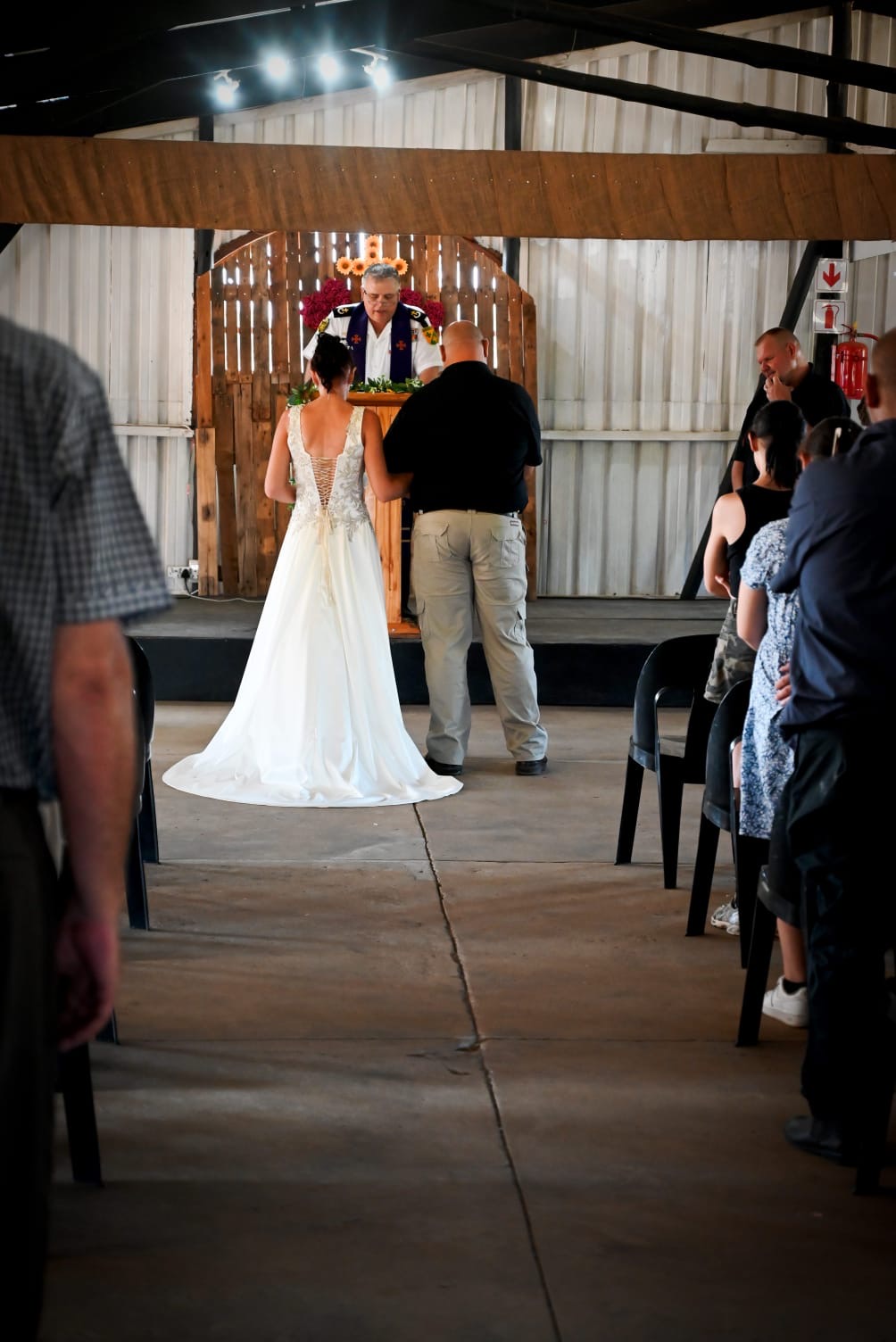 Wedding ceremony by Dr. Gerrit Rademeyer in Carolina