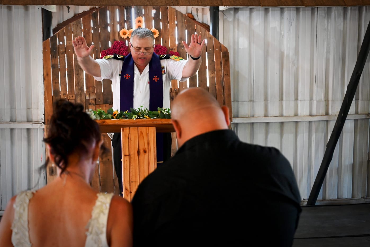 Wedding ceremony by Dr. Gerrit Rademeyer in Carolina